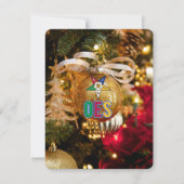 Personalisierte Osterweihnachtskarte Feiertagskarte (Vorderseite)