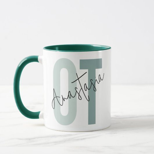 Personalisierte OT-Arbeitstherapie Tasse (Links)