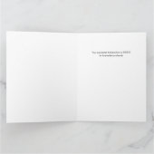 Personalisierte Owl Birthday Card der Gruppe Karte (Innenseite)