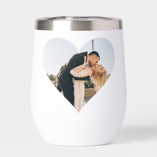 Personalisierte Paare Foto Hochzeit (Rückseite)