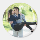 Personalisierte Paare Foto Magnet (Vorne)
