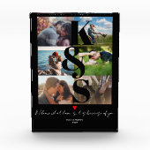 Personalisierte Paare Foto Maßgeschneiderte Quote (Vorderseite)