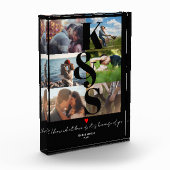 Personalisierte Paare Foto Maßgeschneiderte Quote  (Links)