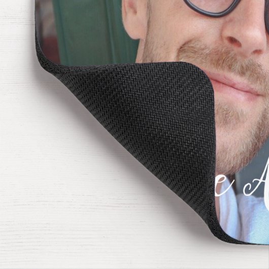 Personalisierte Paare Mauspad (Ecke)