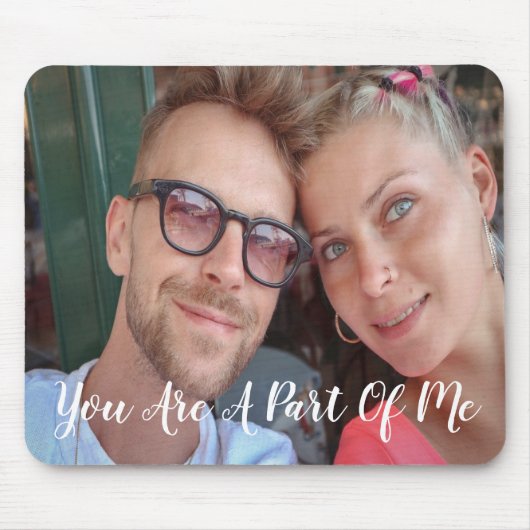 Personalisierte Paare Mauspad (Vorne)