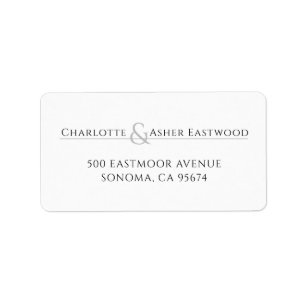 Personalisierte Paare Stationery Post-it Notes Adressaufkleber