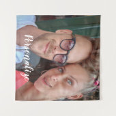 Personalisierte Paare Wandteppich (Vorderseite (Horizontal))