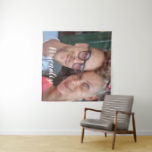 Personalisierte Paare Wandteppich (Beispiel (Horizontal))