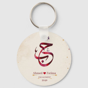 Personalisierte Paarnamen Hochzeitsgeschenk Schlüsselanhänger