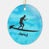 Personalisierte Paddleboarding Ornament (Links)
