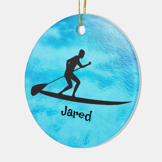 Personalisierte Paddleboarding Ornament (Links)