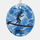 Personalisierte Paddleboarding Ornament (Links)
