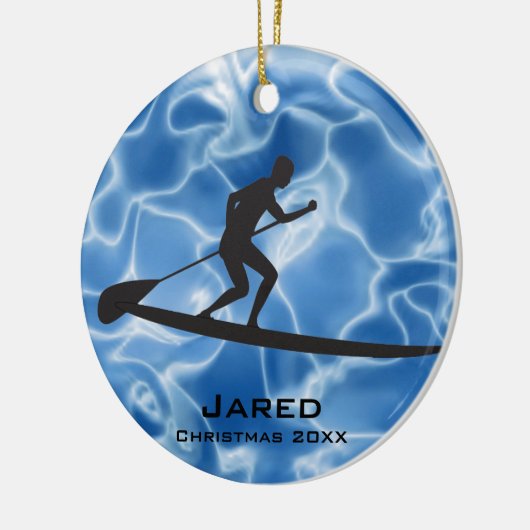 Personalisierte Paddleboarding Ornament (Links)