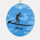 Personalisierte Paddleboarding Ornament (Links)