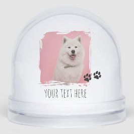 Personalisierte Pads Foto Cup-Bild Schneekugeln