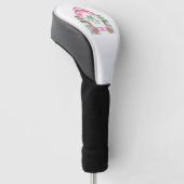 Personalisierte Pagoden-Monogramm-Golfkopfabdeckun Golf Headcover (angewinkelt)