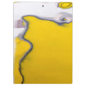 Personalisierte Paint Peeling Art Klemmbrett (Rückseite)