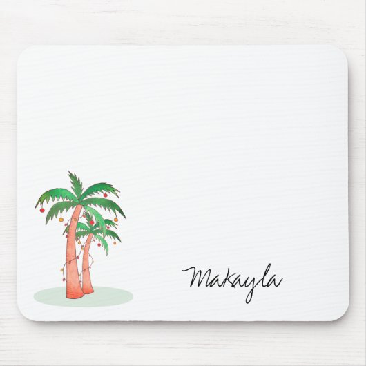 Personalisierte Palmen Mousepad (Vorne)