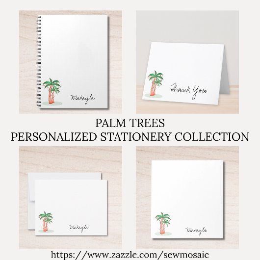 Personalisierte Palmen Planer