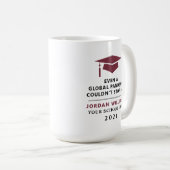 Personalisierte Pandemie - Graduate Class 2021 Tas Kaffeetasse (VorderseiteRechts)