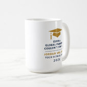 Personalisierte Pandemie - Graduate Class 2021 Tas Kaffeetasse (VorderseiteRechts)
