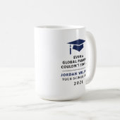 Personalisierte Pandemie - Graduate Class 2021 Tas Kaffeetasse (VorderseiteRechts)
