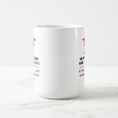 Personalisierte Pandemie - Graduate Class 2022 Tas Kaffeetasse (Mittel)