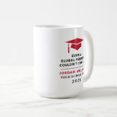 Personalisierte Pandemie - Graduate Class 2022 Tas Kaffeetasse (VorderseiteRechts)