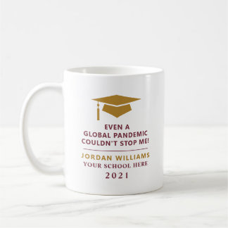 Personalisierte Pandemie - Graduate Class of 2021 Kaffeetasse