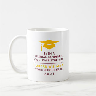 Personalisierte Pandemie - Graduate Class of 2021 Kaffeetasse