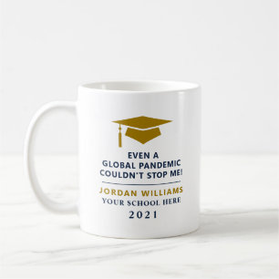 Personalisierte Pandemie - Graduate Class of 2021 Kaffeetasse