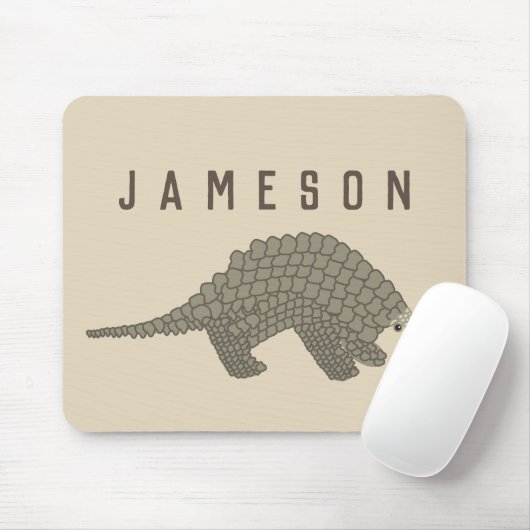 Personalisierte Pangolin-Mausunterlage Mousepad (Mit Mouse)
