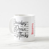 Personalisierte Panikstörung Sensibilisierung für Kaffeetasse (Vorderseite Links)