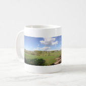 Personalisierte panoramische kundenspezifische kaffeetasse (Vorderseite Links)