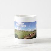 Personalisierte panoramische kundenspezifische kaffeetasse (Mittel)