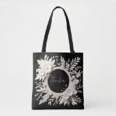 personalisierte Papierblumenrahmen-Tasche Tasche (Vorderseite)