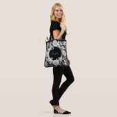 personalisierte Papierblumenrahmen-Tasche  Tasche (Am Model)