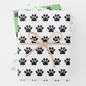 Personalisierte Papierdrucke Geschenkpapier Set (Beispiel)