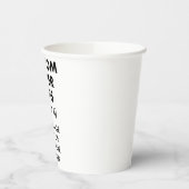 Personalisierte Papiergruppen [8] Pappbecher (Links)