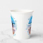 Personalisierte Papiergruppen im Foto und benutzer Pappbecher (Rechts)