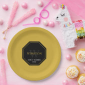 Personalisierte Papierplatte für Wiedersehen Pappteller (Party)