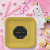 Personalisierte Papierplatte für Wiedersehen Pappteller (Party)