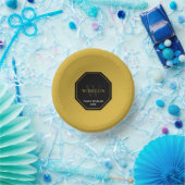 Personalisierte Papierplatte für Wiedersehen Pappteller (Party)