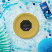 Personalisierte Papierplatte für Wiedersehen Pappteller (Party)