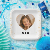 Personalisierte Pappteller Mädchen 6 Jahre (Party)