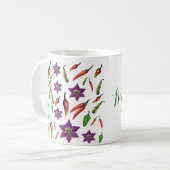Personalisierte Paprikaschoten Kaffeetasse (Vorderseite Links)
