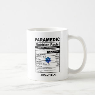 Personalisierte Paramedic-Symbol EMT-Kaffee-Tasse Kaffeetasse