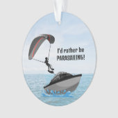 Personalisierte Parasailing Akrylverzierung Ornament (Vorderseite)
