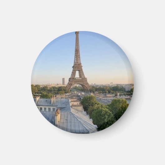 Personalisierte Pariser Skyline Souvenir Magnet (Vorne)