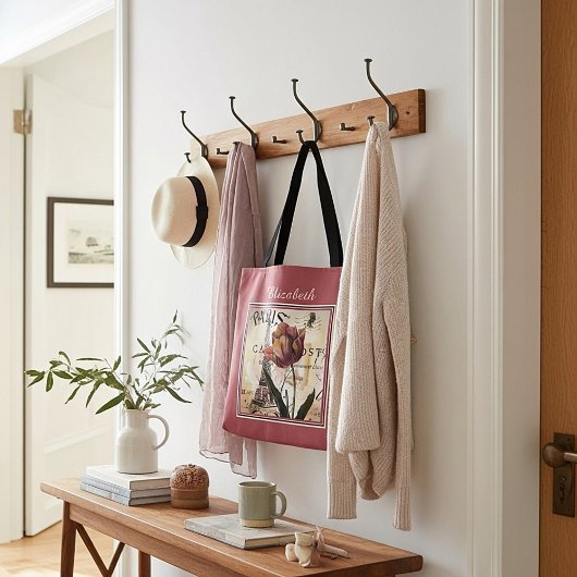 Personalisierte Pariser Tulpe Tasche